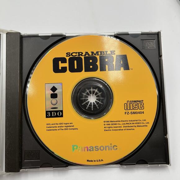 3DO Scramble Cobra with Manual - Picture 3 of 9